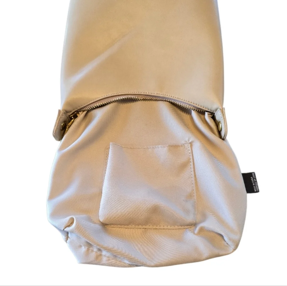 Antik Kraft Light Tan Faux Leather Hobo Shoulder Bag
